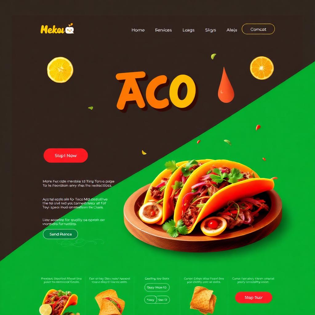 Madre Taco website preview